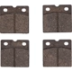 Purchase Top-Quality DYNAMIC FRICTION COMPANY - 4000-0971-00 - Rear Parking Brake Pads pa1