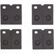 Purchase Top-Quality DYNAMIC FRICTION COMPANY - 4000-0971-00 - Rear Parking Brake Pads pa2