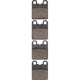 Purchase Top-Quality DYNAMIC FRICTION COMPANY - 4000-2069-00 - Rear Parking Brake Pads pa3