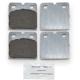 Purchase Top-Quality NRS BRAKE - NS971 - Premium Galvanized Disc Brake Pad Set pa1