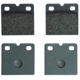Purchase Top-Quality WAGNER - MX971 - Rear Parking Brake Pads pa2