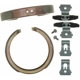 Purchase Top-Quality ACDELCO - 17781B - Bonded Rear Parking Brake Shoes pa5