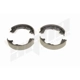 Purchase Top-Quality Rear Parking Brake Shoes by AGNA BRAKES - NB1023 pa1