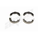 Purchase Top-Quality AGNA BRAKES - NB859 - Rear Parking Brake Shoes pa1