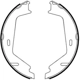 Purchase Top-Quality Rear Parking Brake Shoes by ATE - 650450 pa1