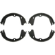 Purchase Top-Quality Rear Parking Brake Shoes by BOSCH - BS989 pa4