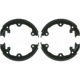 Purchase Top-Quality Rear Parking Brake Shoes by BOSCH - BS741 pa4