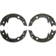 Purchase Top-Quality Rear Parking Brake Shoes by BOSCH - BS796 pa4