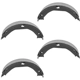 Purchase Top-Quality Rear Parking Brake Shoes by BOSCH - BS868 pa3