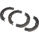 Purchase Top-Quality BRAKEBEST - 972 - Rear Parking Brake Shoes pa1