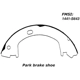 Purchase Top-Quality Rear Parking Brake Shoes by CENTRIC PARTS - 111.06430 pa8