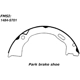 Purchase Top-Quality Rear Parking Brake Shoes by CENTRIC PARTS - 111.07010 pa6