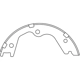 Purchase Top-Quality CENTRIC PARTS - 111.07830 - Rear Parking Brake Shoes pa3