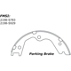 Purchase Top-Quality CENTRIC PARTS - 111.07830 - Rear Parking Brake Shoes pa6