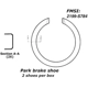 Purchase Top-Quality CENTRIC PARTS - 111.07840 - Rear Parking Brake Shoes pa6