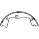 Purchase Top-Quality Rear Parking Brake Shoes by CENTRIC PARTS - 111.07970 pa1
