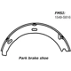 Purchase Top-Quality CENTRIC PARTS - 111.08160 - Rear Parking Brake Shoes pa6