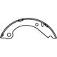 Purchase Top-Quality CENTRIC PARTS - 111.08190 - Rear Parking Brake Shoes pa3