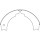 Purchase Top-Quality Rear Parking Brake Shoes by CENTRIC PARTS - 111.08420 pa4