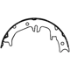 Purchase Top-Quality CENTRIC PARTS - 111.08510 - Rear Parking Brake Shoes pa7
