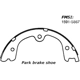 Purchase Top-Quality Rear Parking Brake Shoes by CENTRIC PARTS - 111.08670 pa7