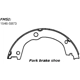 Purchase Top-Quality Rear Parking Brake Shoes by CENTRIC PARTS - 111.08730 pa6