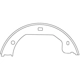 Purchase Top-Quality Rear Parking Brake Shoes by CENTRIC PARTS - 111.08770 pa6