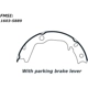 Purchase Top-Quality Rear Parking Brake Shoes by CENTRIC PARTS - 111.08891 pa6