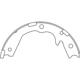 Purchase Top-Quality Rear Parking Brake Shoes by CENTRIC PARTS - 111.08910 pa4