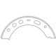 Purchase Top-Quality Rear Parking Brake Shoes by CENTRIC PARTS - 111.08930 pa4