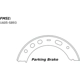 Purchase Top-Quality Rear Parking Brake Shoes by CENTRIC PARTS - 111.08930 pa6