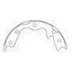 Purchase Top-Quality Rear Parking Brake Shoes by CENTRIC PARTS - 111.08960 pa1