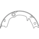 Purchase Top-Quality Rear Parking Brake Shoes by CENTRIC PARTS - 111.09140 pa4