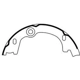 Purchase Top-Quality Rear Parking Brake Shoes by CENTRIC PARTS - 111.09350 pa5