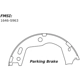 Purchase Top-Quality Rear Parking Brake Shoes by CENTRIC PARTS - 111.09630 pa5