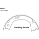 Purchase Top-Quality Rear Parking Brake Shoes by CENTRIC PARTS - 111.09820 pa3