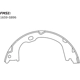 Purchase Top-Quality Rear Parking Brake Shoes by CENTRIC PARTS - 111.09860 pa5