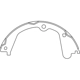 Purchase Top-Quality Rear Parking Brake Shoes by CENTRIC PARTS - 111.09890 pa2