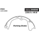 Purchase Top-Quality Rear Parking Brake Shoes by CENTRIC PARTS - 111.09890 pa7