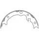 Purchase Top-Quality Rear Parking Brake Shoes by CENTRIC PARTS - 111.10220 pa4