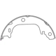 Purchase Top-Quality CENTRIC PARTS - 111.10310 - Rear Parking Brake Shoes pa5