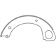 Purchase Top-Quality Rear Parking Brake Shoes by CENTRIC PARTS - 111.10450 pa1