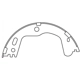 Purchase Top-Quality CENTRIC PARTS - 111.10710 - Rear Parking Brake Shoe pa2