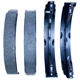 Purchase Top-Quality DYNAMIC FRICTION COMPANY - 1902-0927-00 - True-Arc Parking Brake Shoes pa2