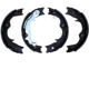 Purchase Top-Quality DYNAMIC FRICTION COMPANY - 1902-0988-10 - True-Arc Parking Brake Shoes pa2