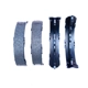 Purchase Top-Quality DYNAMIC FRICTION COMPANY - 1902-1022-00 - True-Arc Parking Brake Shoes pa2