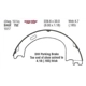 Purchase Top-Quality EUROROTOR - 752 - Rear Parking Brake Shoes pa3