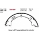 Purchase Top-Quality Rear Parking Brake Shoes by EUROROTOR - 809 pa3
