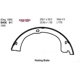 Purchase Top-Quality Rear Parking Brake Shoes by EUROROTOR - 811 pa3
