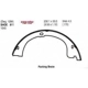 Purchase Top-Quality Rear Parking Brake Shoes by EUROROTOR - 811 pa4